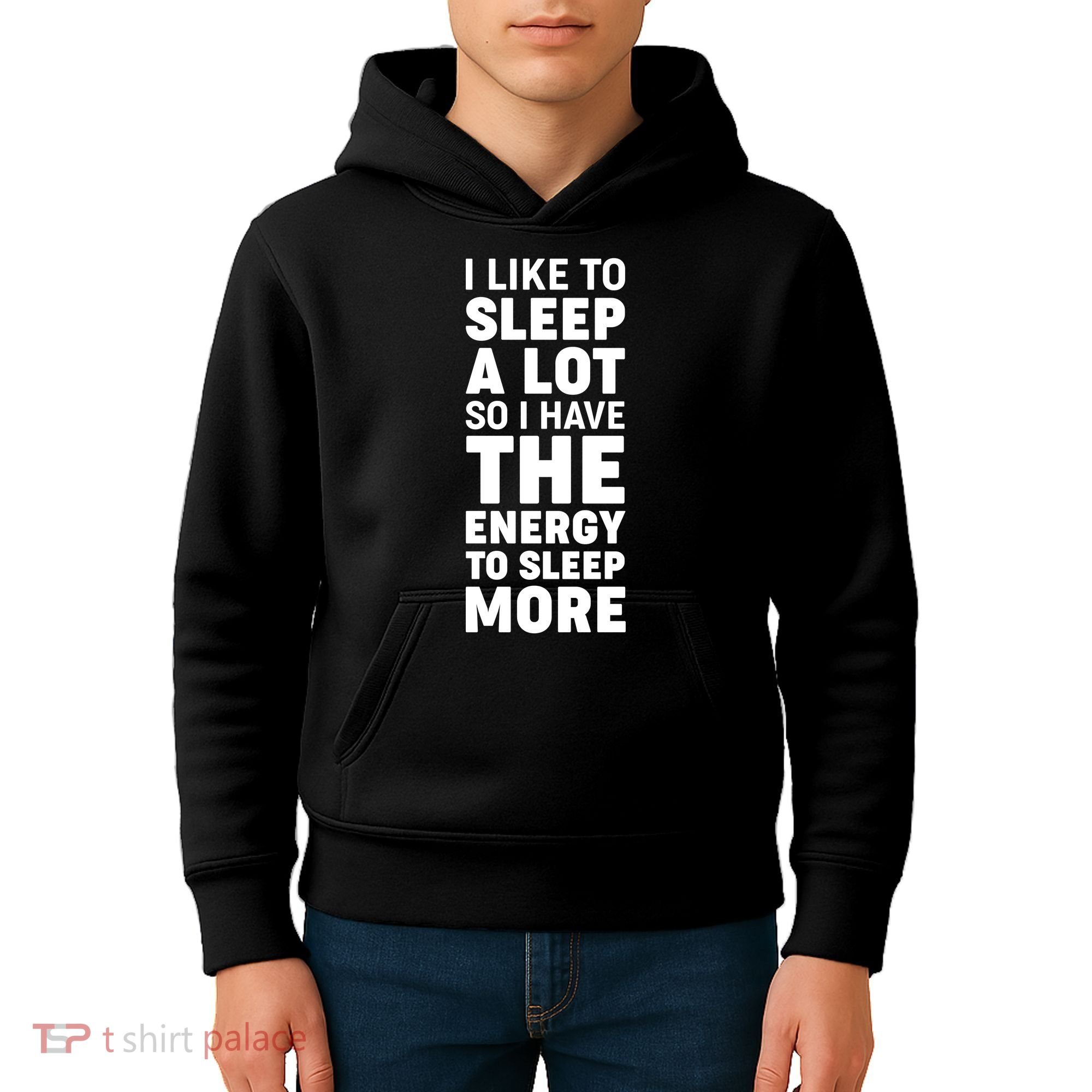 I Like to Sleep A Lot Kids Hoodie