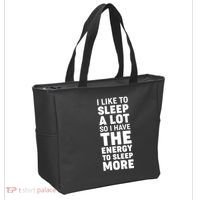 I Like to Sleep A Lot Tote Bag thumb 2