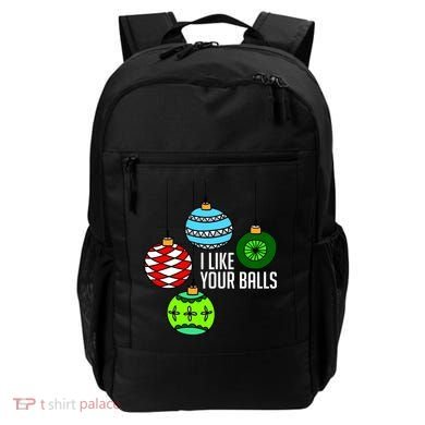 I Like Your Balls Funny Christmas Backpack