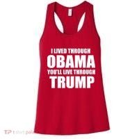 I Lived Through Obama You'll Live Through Trump Women's Tank Top thumb 0