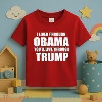 I Lived Through Obama You'll Live Through Trump Toddler T-Shirt thumb 3