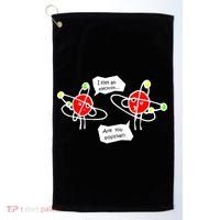 I Lost An Electron Are You Positive Golf Towel thumb 0