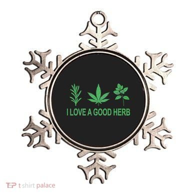 I Love A Good Herb Ornament