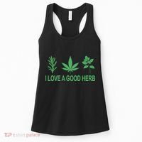 I Love A Good Herb Women's Tank Top thumb 0