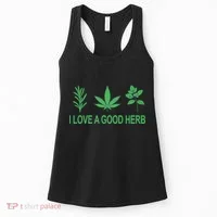 I Love A Good Herb Women's Tank Top thumb 0