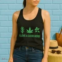 I Love A Good Herb Women's Tank Top thumb 2