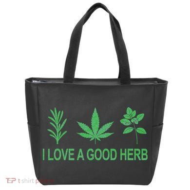I Love A Good Herb Tote Bag