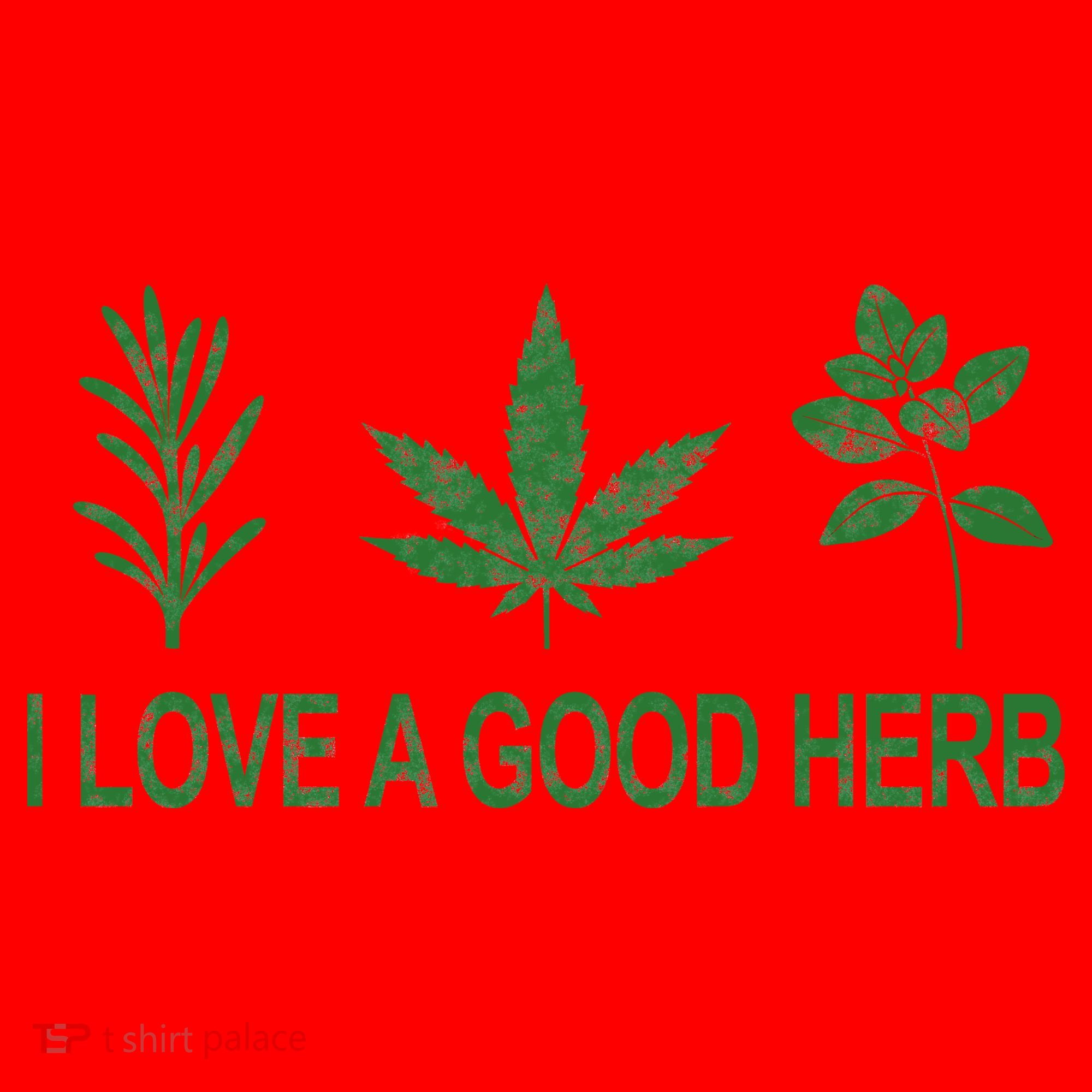 I Love A Good Herb Santa Hat