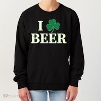 I Love Beer Shamrock  Women's Sweatshirt thumb 0