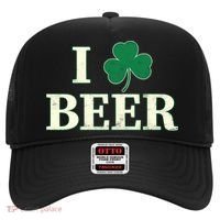 I Love Beer Shamrock  Hat thumb 0