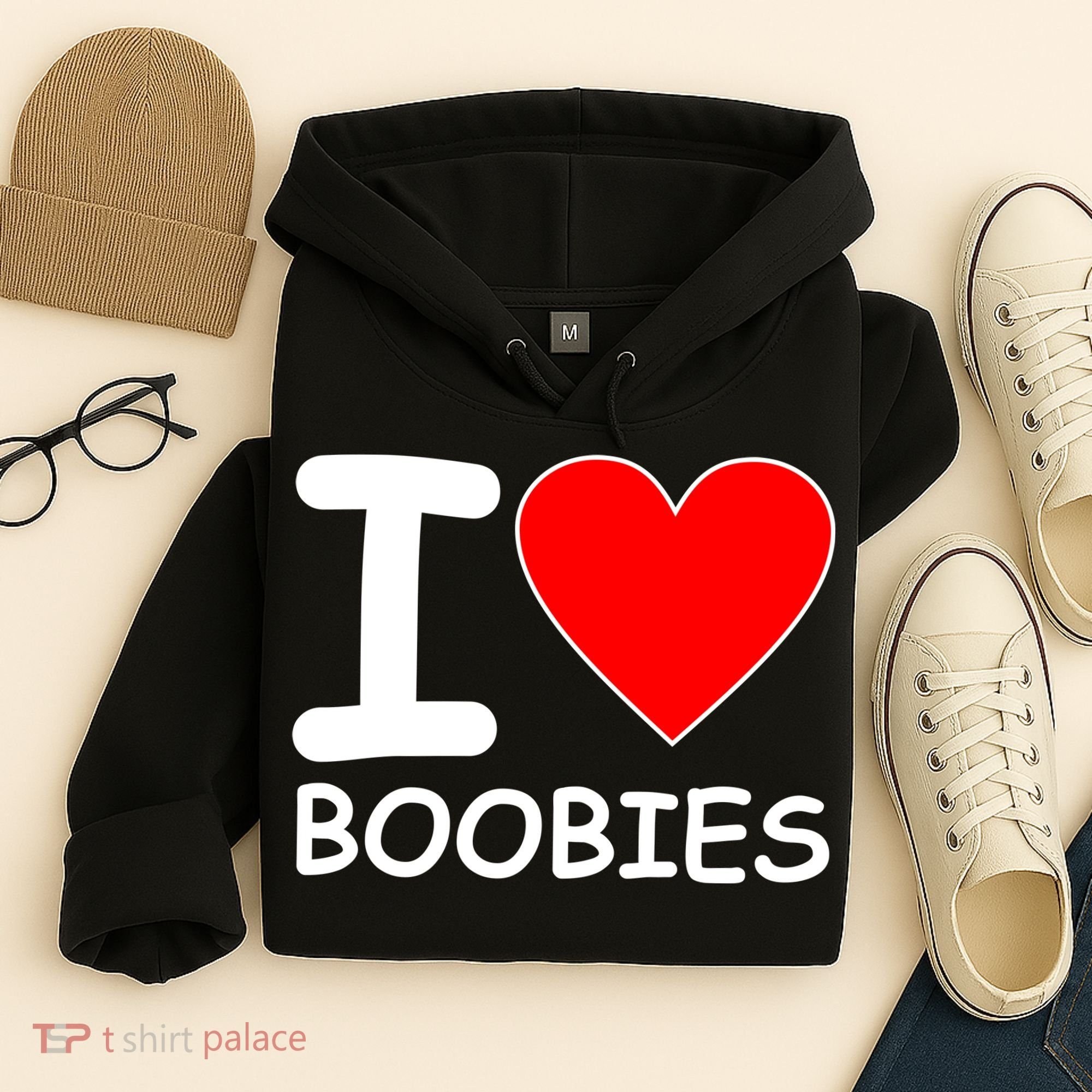 I Love Boobies Hoodie