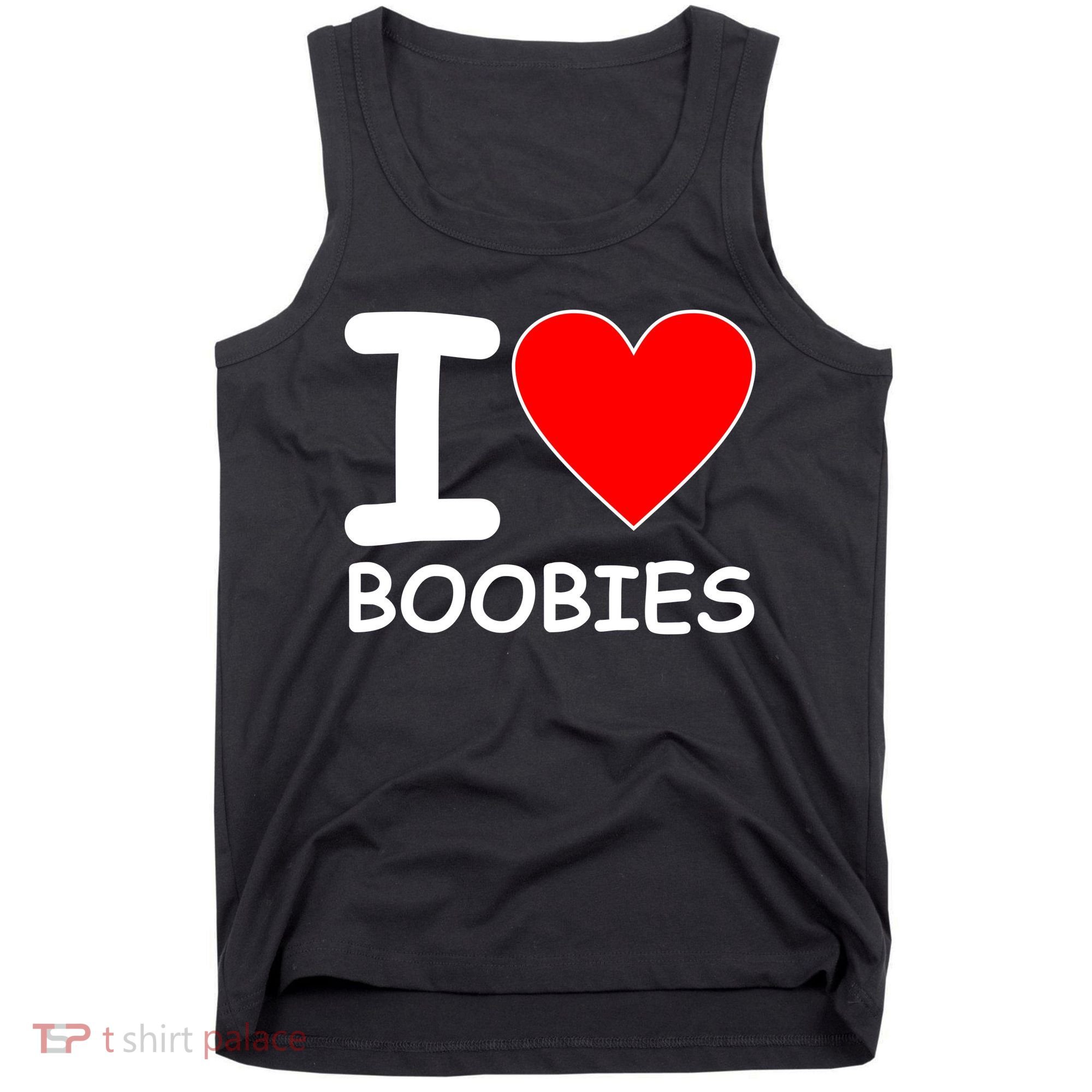 I Love Boobies Tank Top