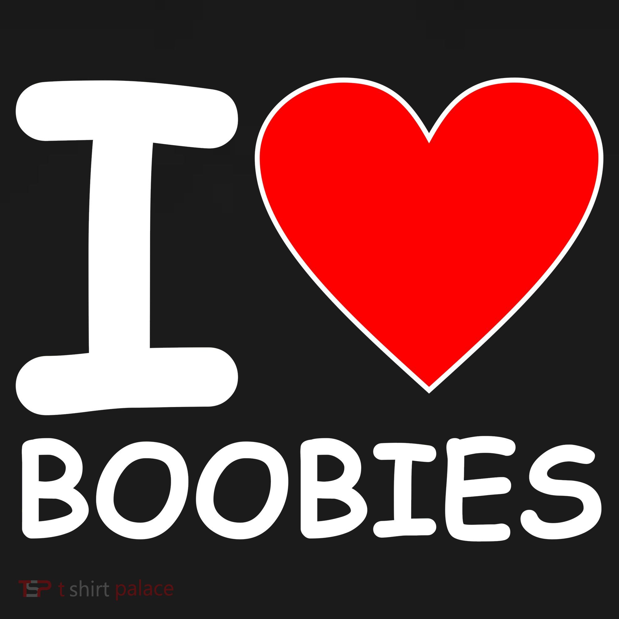 I Love Boobies Tote Bag