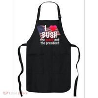 I Love Bush Funny Apron thumb 0