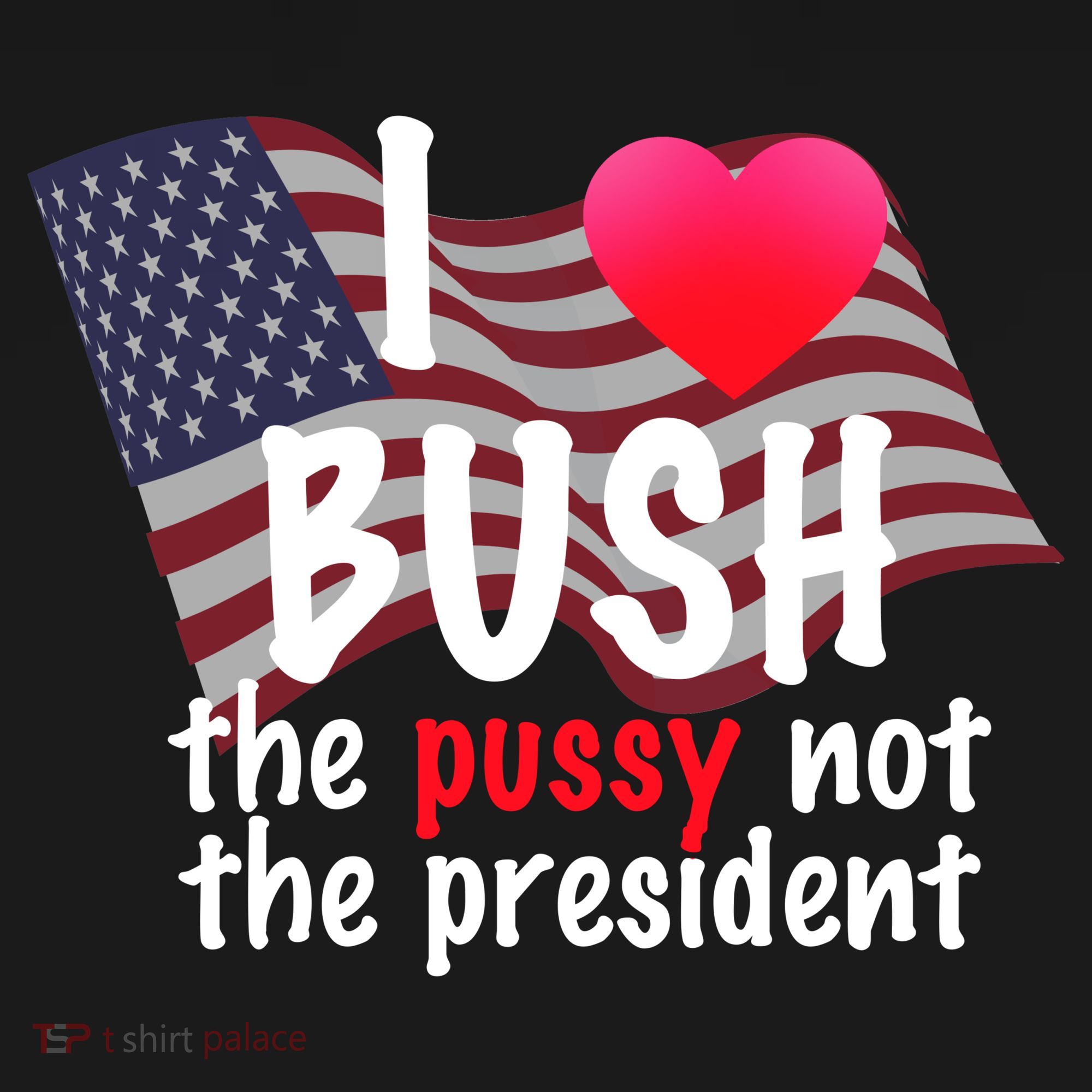 I Love Bush Funny Sweatshirt