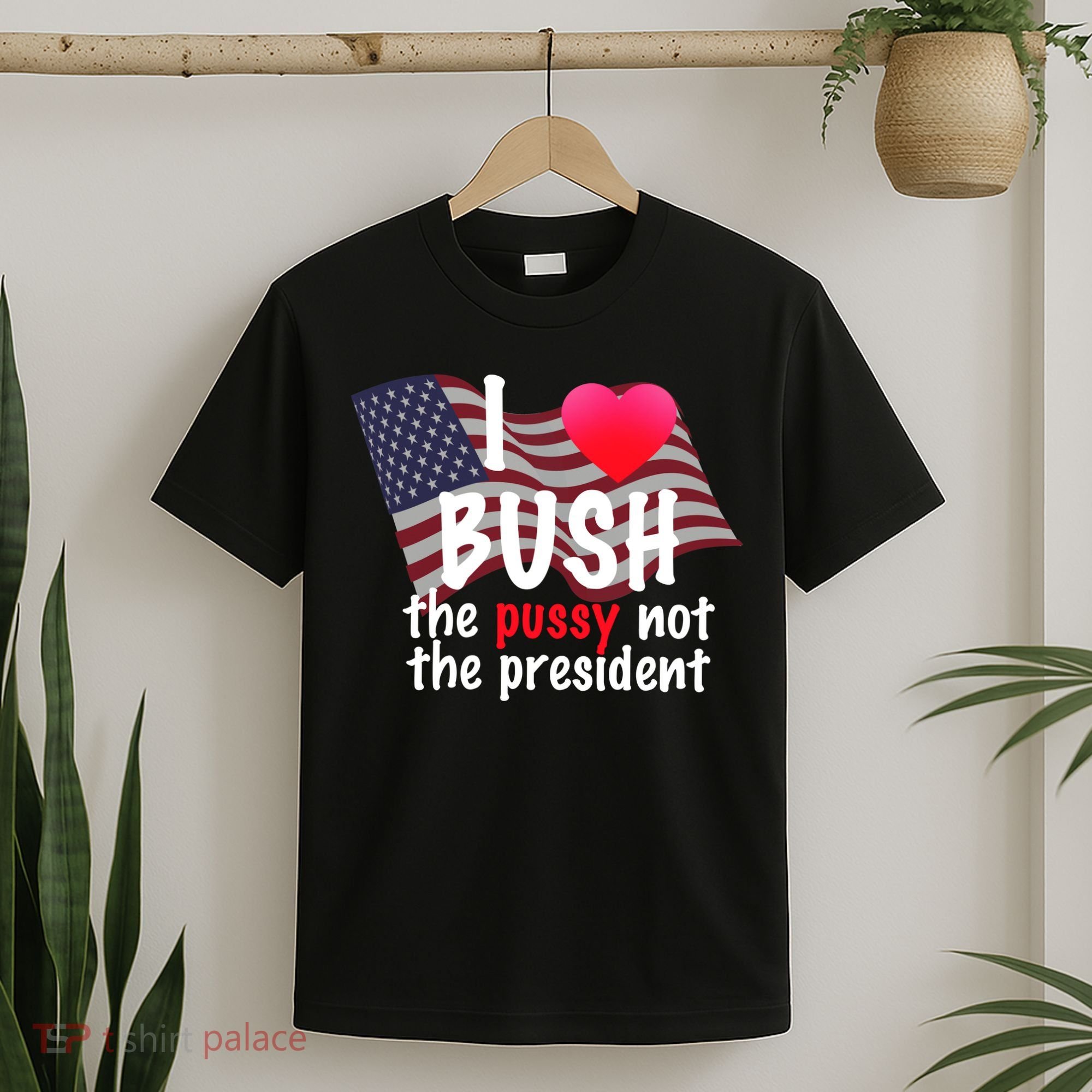 I Love Bush Funny T-Shirt