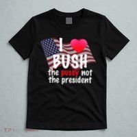 I Love Bush Funny T-Shirt thumb 5