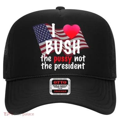 I Love Bush Funny Hat