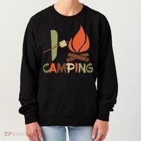 I Love Camping Campfire And S'more Women's Sweatshirt thumb 0