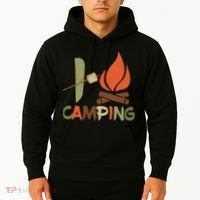 I Love Camping Campfire And S'more Hoodie thumb 2