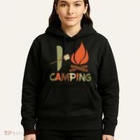 I Love Camping Campfire And S'more Hoodie thumb 5