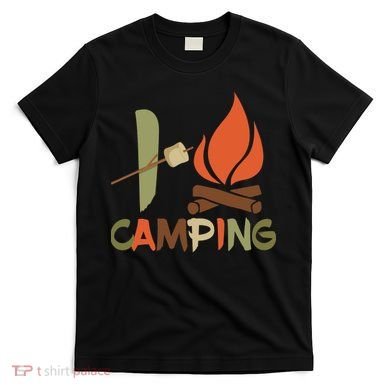 I Love Camping Campfire And S'more T-Shirt