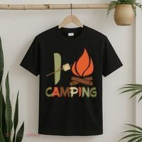 I Love Camping Campfire And S'more T-Shirt thumb 2