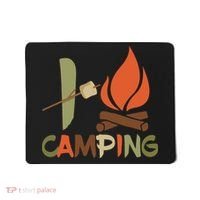 I Love Camping Campfire And S'more Mousepad thumb 0