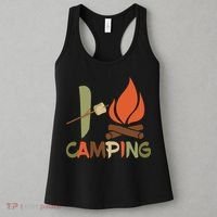 I Love Camping Campfire And S'more Women's Tank Top thumb 3