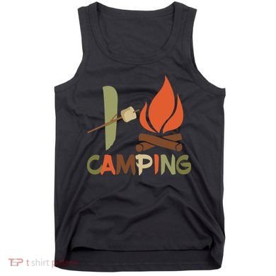 I Love Camping Campfire And S'more Tank Top
