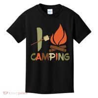 I Love Camping Campfire And S'more Kids T-Shirt thumb 0