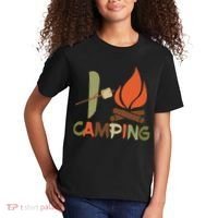 I Love Camping Campfire And S'more Kids T-Shirt thumb 2