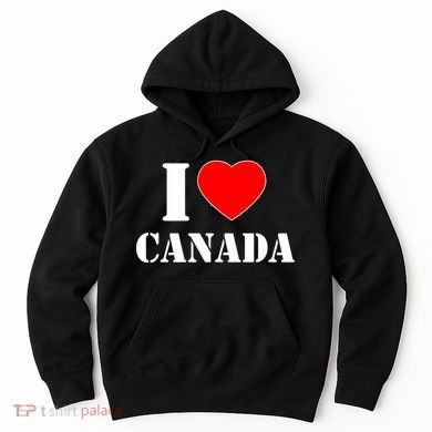 I Love Canada Hoodie