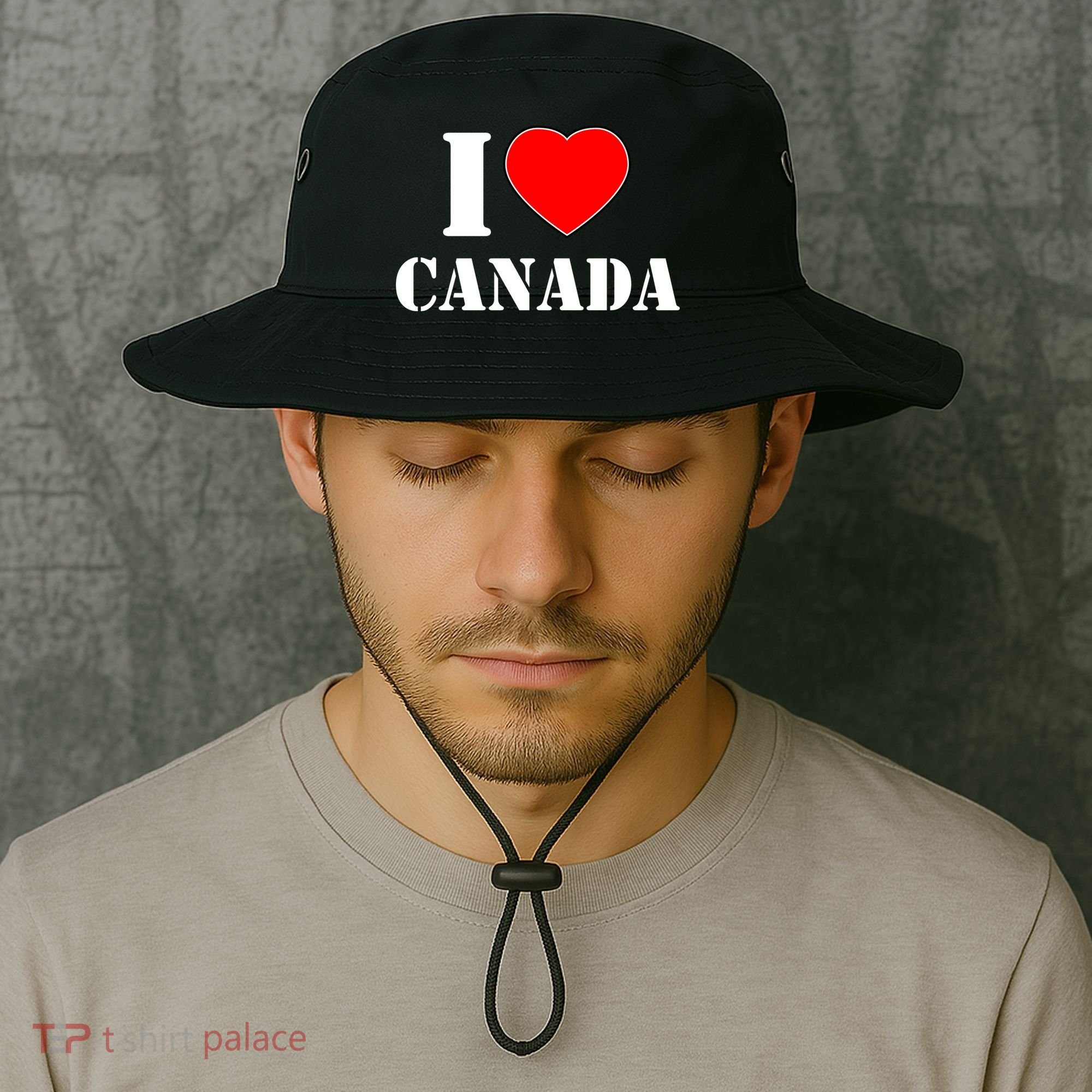I Love Canada Bucket Hat