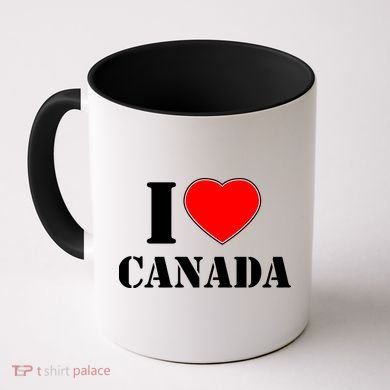 I Love Canada Coffee Mug