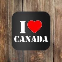 I Love Canada Coaster thumb 0
