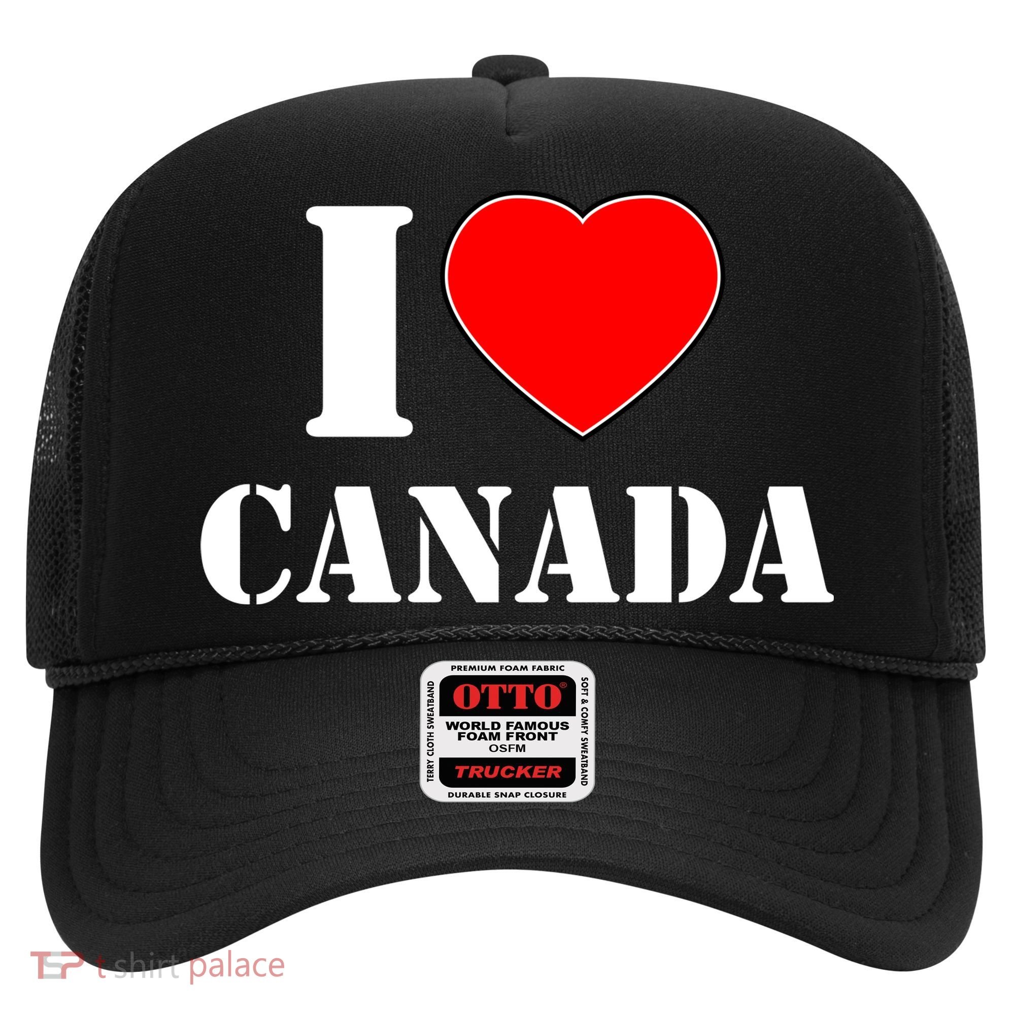 I Love Canada Hat