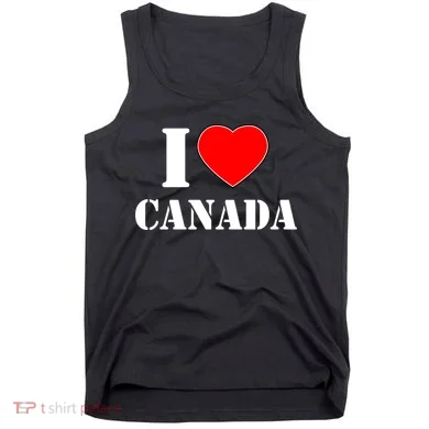 I Love Canada Tank Top