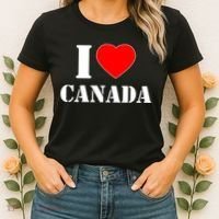 I Love Canada Women's T-Shirt thumb 2