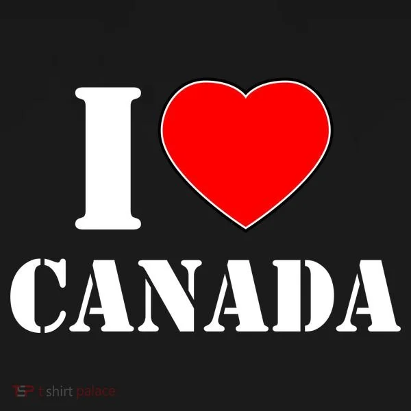 I Love Canada Women's T-Shirt