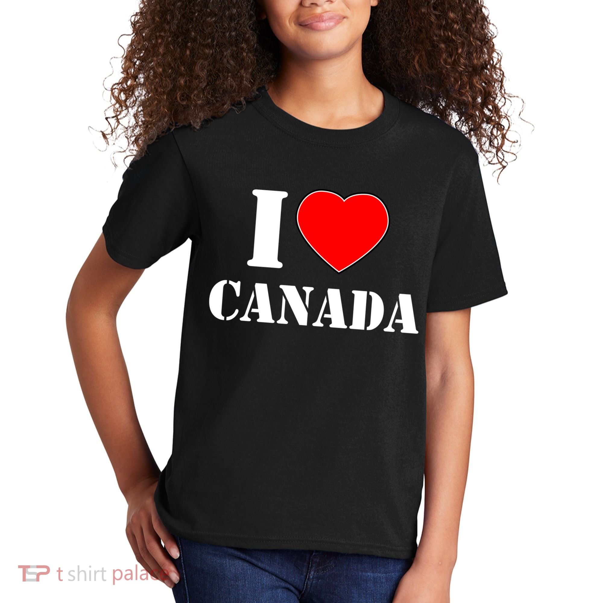 I Love Canada Kids T-Shirt