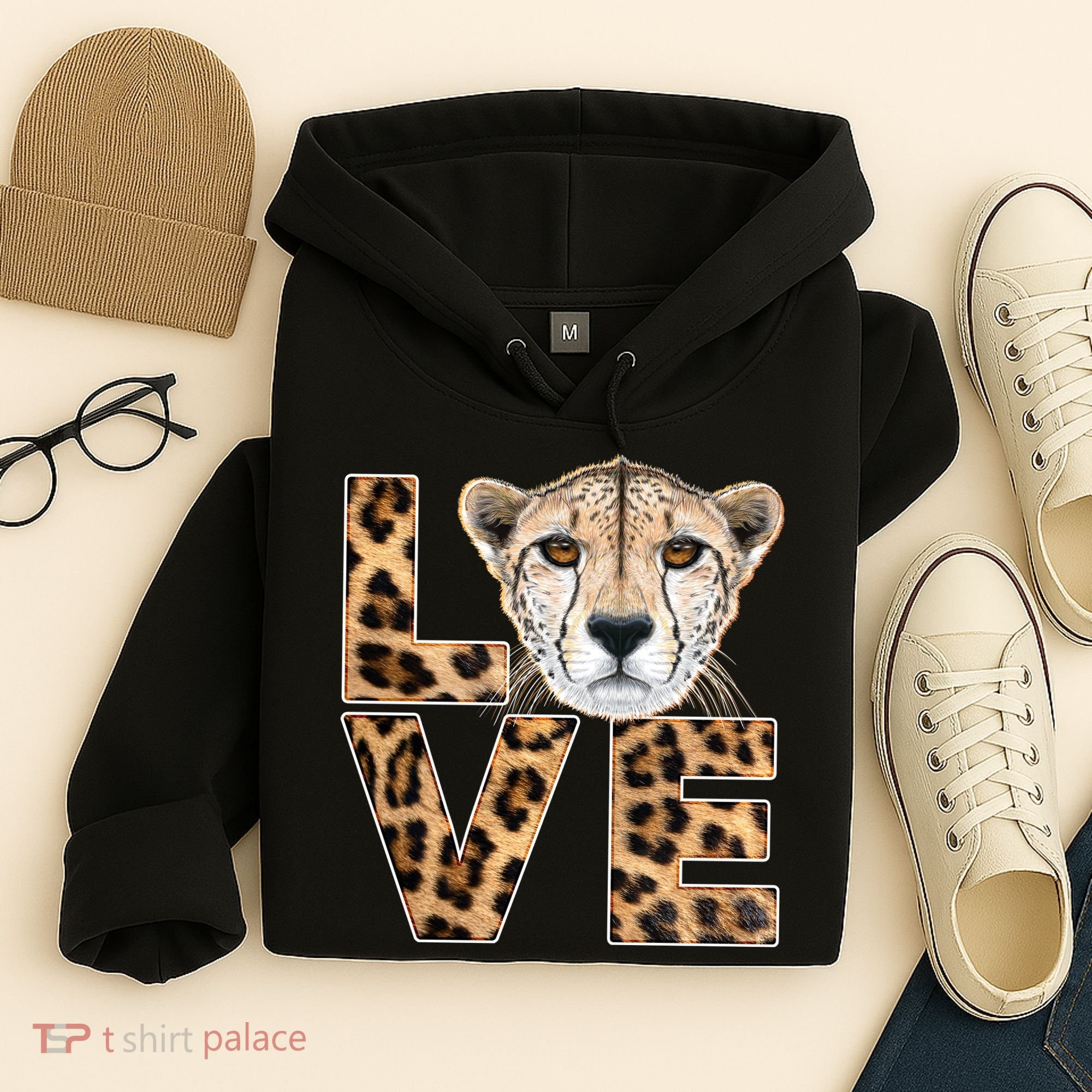 I Love Cheetahs Hoodie