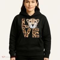 I Love Cheetahs Hoodie thumb 5