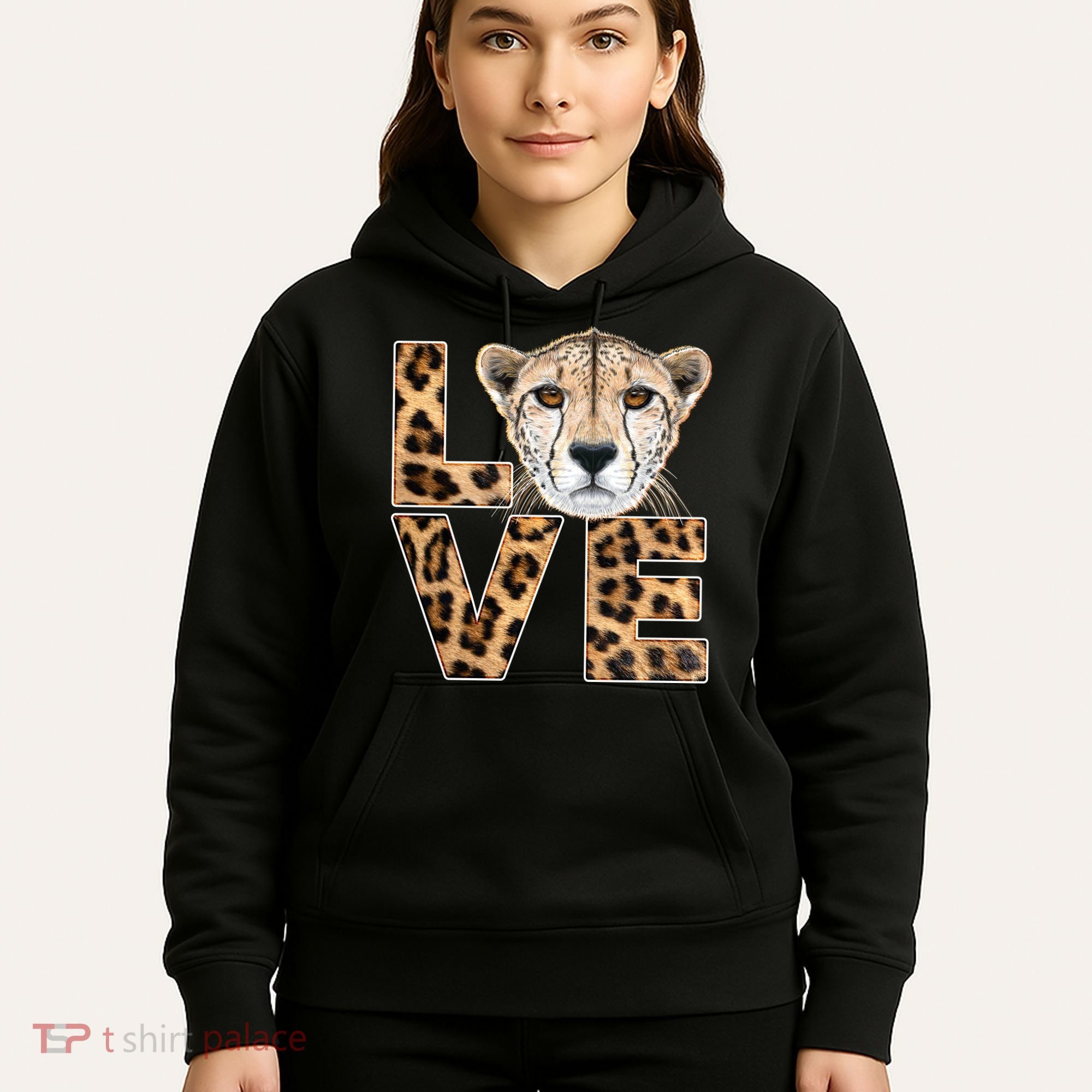I Love Cheetahs Hoodie