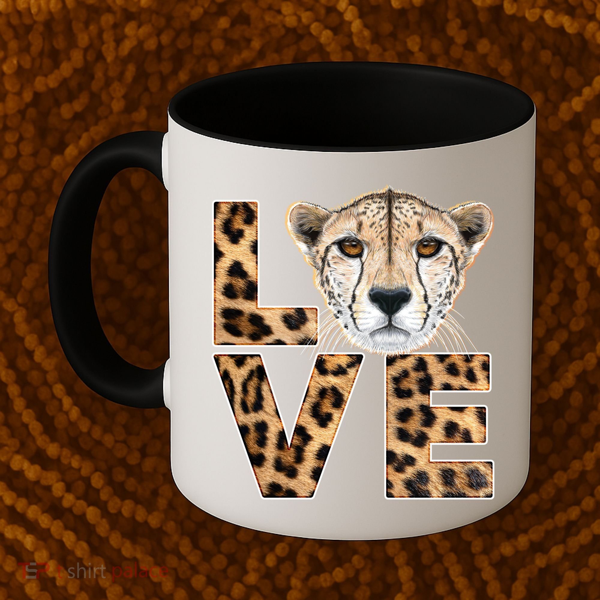 I Love Cheetahs Coffee Mug