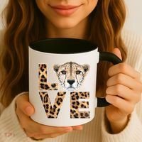 I Love Cheetahs Coffee Mug thumb 3