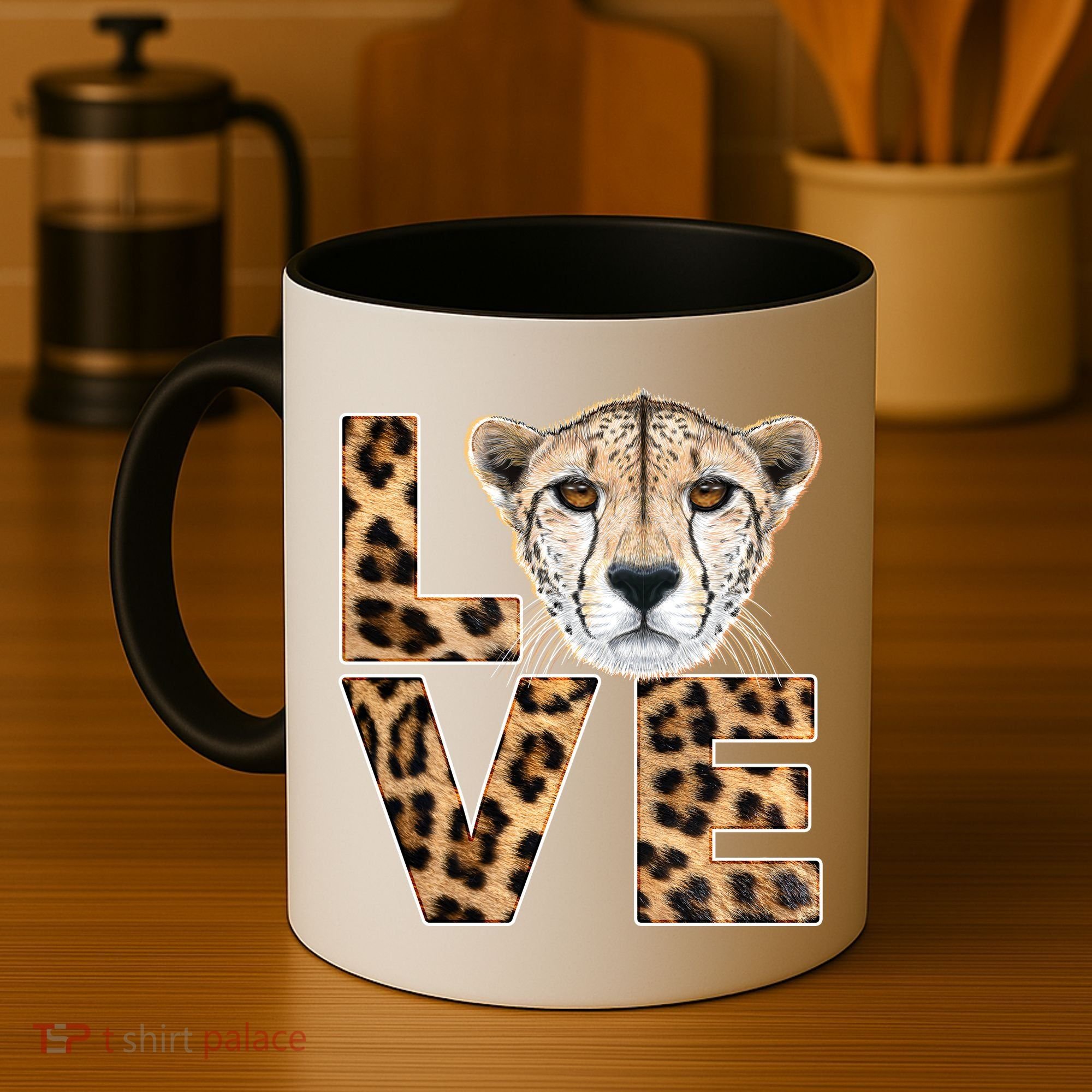I Love Cheetahs Coffee Mug