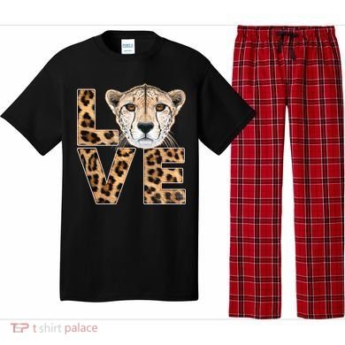I Love Cheetahs Pajama Set