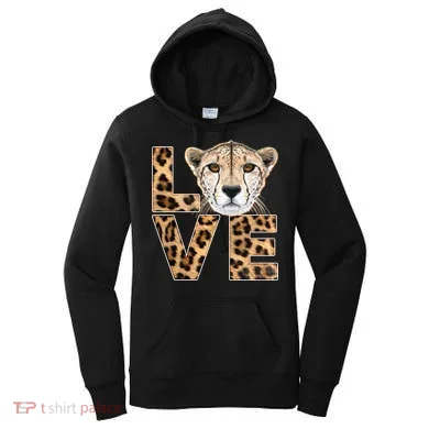 I Love Cheetahs Women's Hoodie