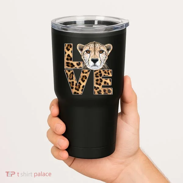 I Love Cheetahs Tumbler